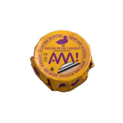 Maślana kaczka z jabłkiem